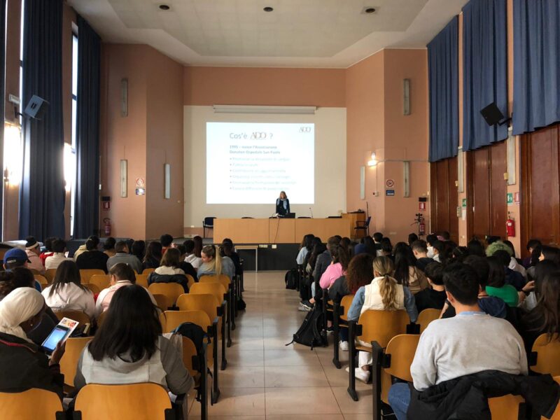 ado san paolo incontra gli studenti dell'IIS Cavalieri Milano