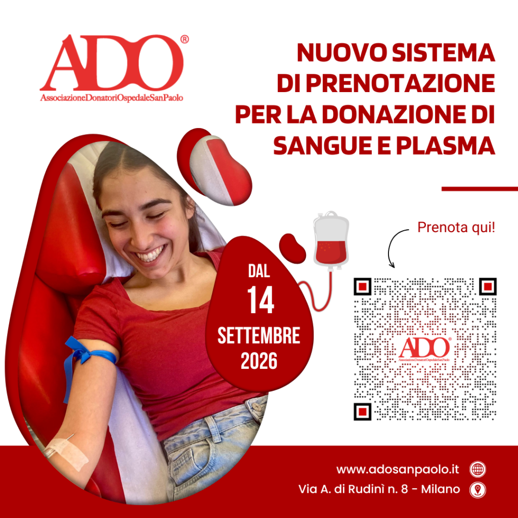 ado prenotazione zerocoda donazione del sangue a milano